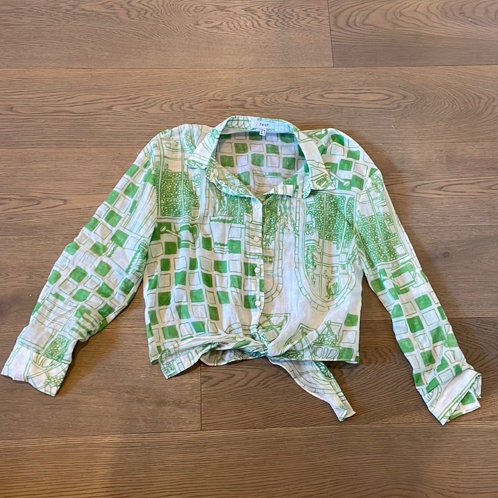 Twist Garden Blouse